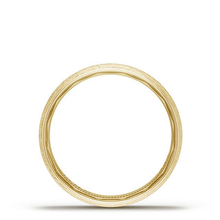 Classic Rounded in Brushed Finish Wedding Band