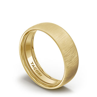 Classic Rounded in Satin Finish Wedding Band