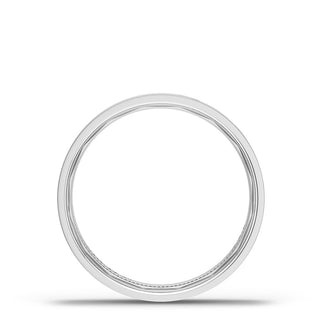 Classic Flat in High Polish Finish Wedding Band