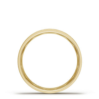 Classic Flat in Brushed Finish Wedding Band