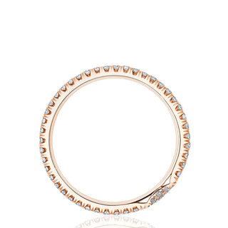 Pavé Diamond Wedding Band