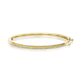 Bangle, Single Row Diamond, 3mm