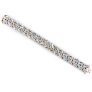 Diamond Mosaic Bracelet, Pear & Marquise