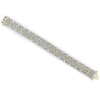 Diamond Mosaic Bracelet, Pear & Marquise