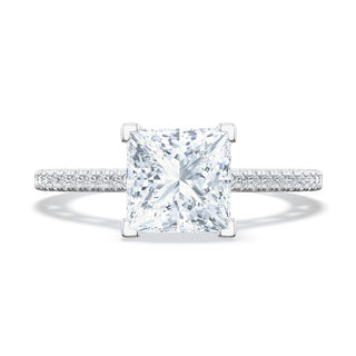 Princess Solitaire Engagement Ring