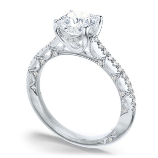 Cushion Solitaire Engagement Ring