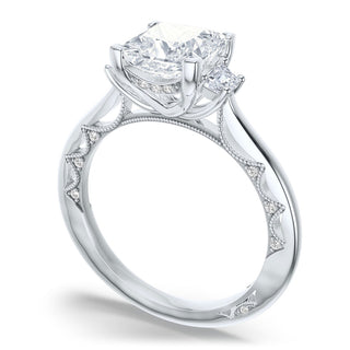 Princess 3-Stone Engagement Ring