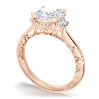 Princess 3-Stone Engagement Ring