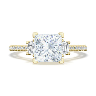 Princess 3-Stone Engagement Ring
