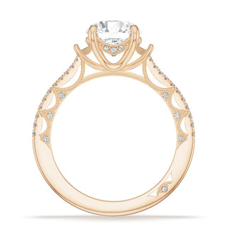 Round 3-Stone Engagement Ring