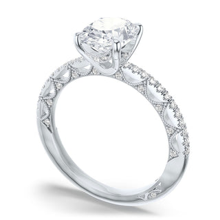 Oval Solitaire Engagement Ring