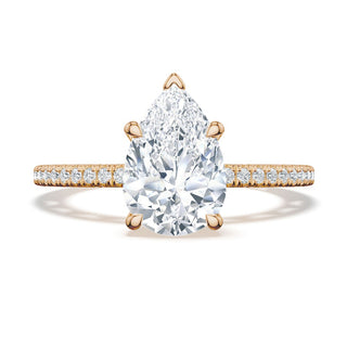 Pear Solitaire Engagement Ring