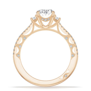 Oval 3-Stone Engagement Ring