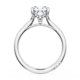 Cushion Solitaire Engagement Ring