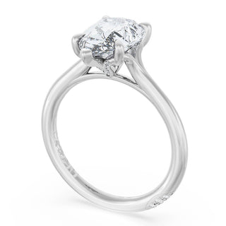 Pear Solitaire Engagement Ring