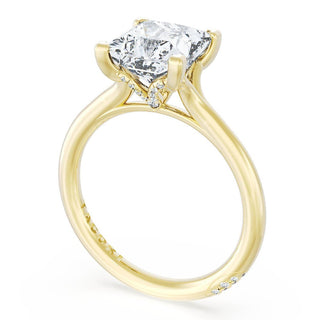 Princess Solitaire Engagement Ring
