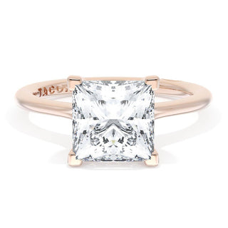 Princess Solitaire Engagement Ring