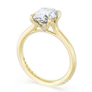 Oval Solitaire Engagement Ring