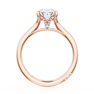 Oval Solitaire Engagement Ring