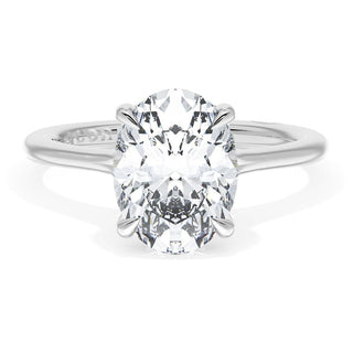Oval Solitaire Engagement Ring