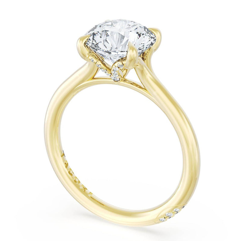 Round Solitaire Engagement Ring