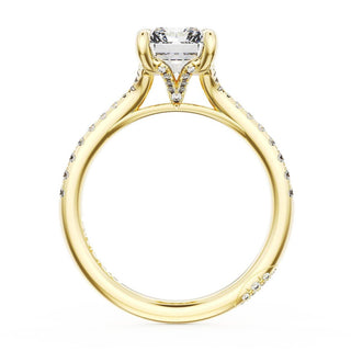 Radiant Solitaire Engagement Ring