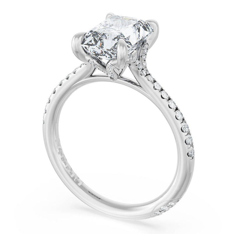 Radiant Solitaire Engagement Ring