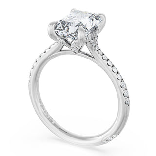Radiant Solitaire Engagement Ring