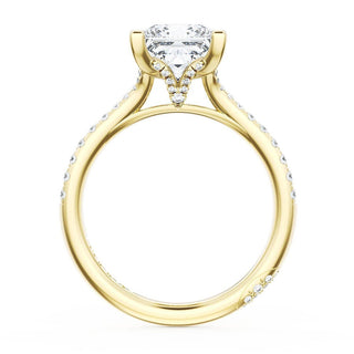 Princess Solitaire Engagement Ring