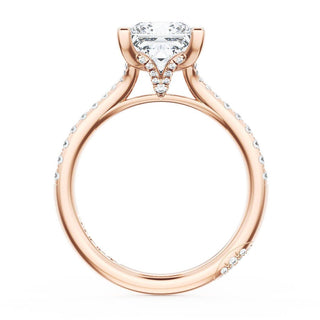 Princess Solitaire Engagement Ring