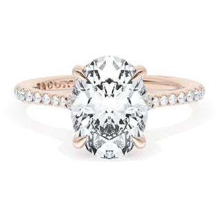 Oval Solitaire Engagement Ring
