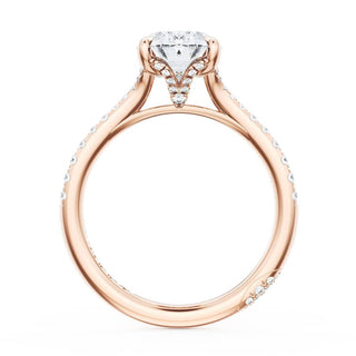 Oval Solitaire Engagement Ring