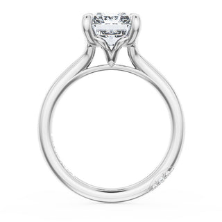 Radiant Solitaire Engagement Ring