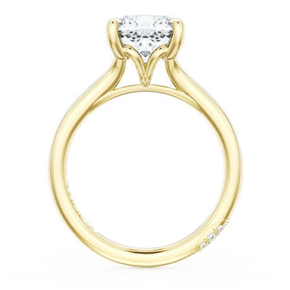 Cushion Solitaire Engagement Ring