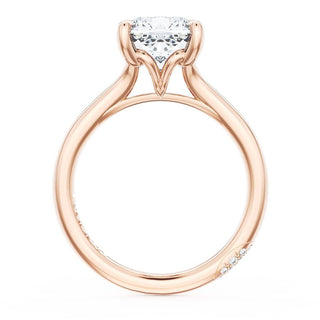 Cushion Solitaire Engagement Ring