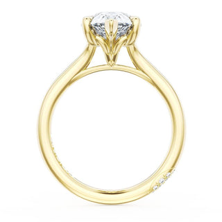 Pear Solitaire Engagement Ring
