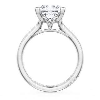 Princess Solitaire Engagement Ring