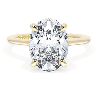 Oval Solitaire Engagement Ring