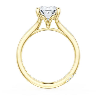 Oval Solitaire Engagement Ring