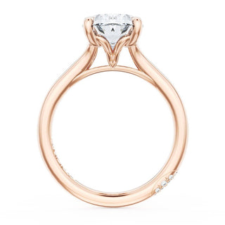 Oval Solitaire Engagement Ring