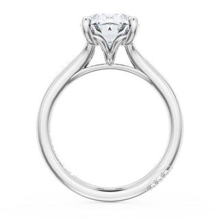 Oval Solitaire Engagement Ring