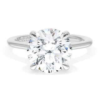 Round Solitaire Engagement Ring