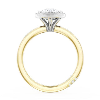 Pear Bloom Engagement Ring