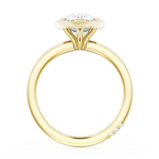 Pear Bloom Engagement Ring