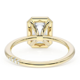 Emerald Bloom Engagement Ring