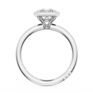Emerald Bloom Engagement Ring