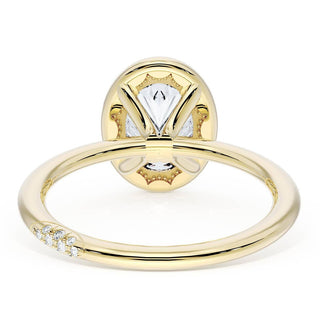 Oval Bloom Engagement Ring