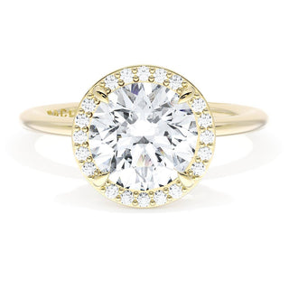 Round Bloom Engagement Ring
