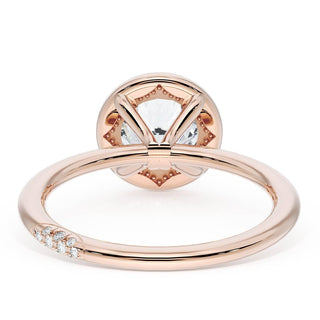 Round Bloom Engagement Ring