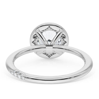 Round Bloom Engagement Ring